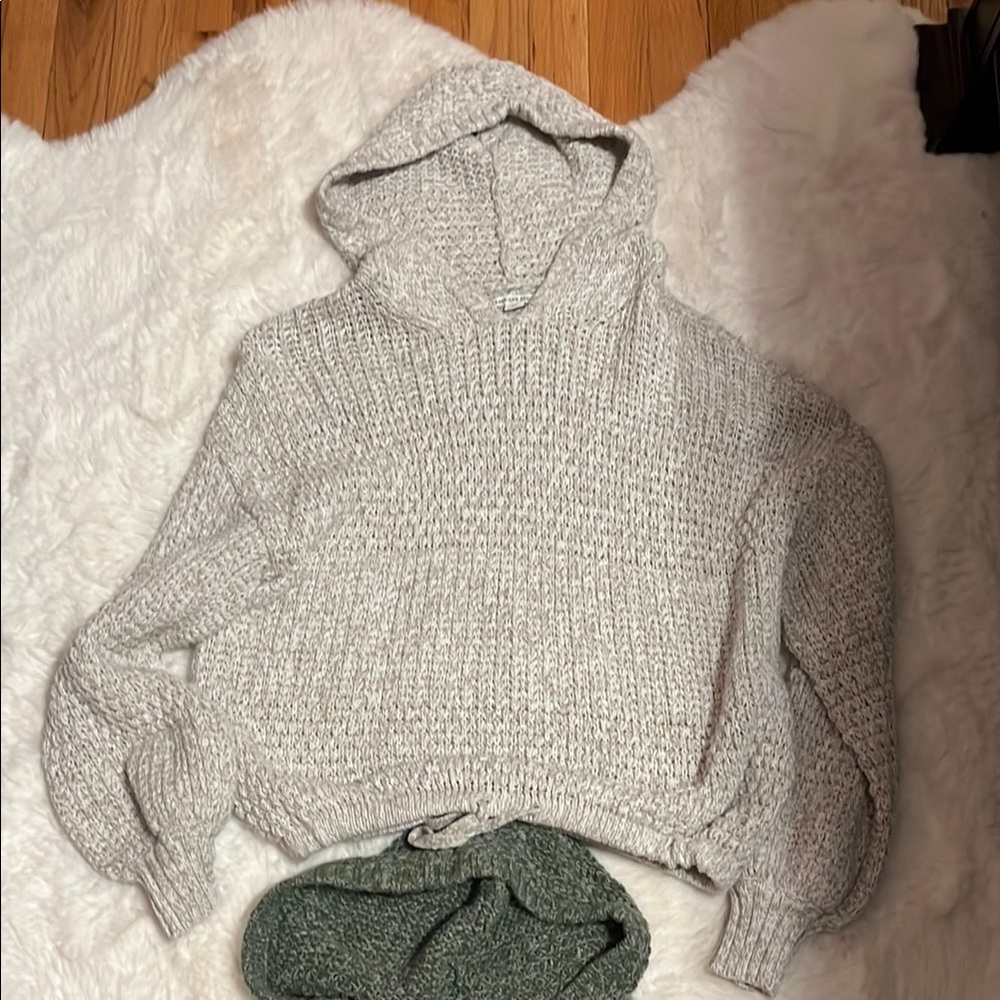 Cozy Knit Hooded Sweaters